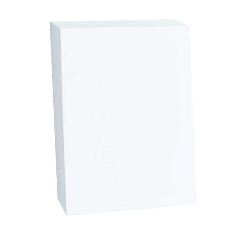 70lb Luxury Resume Paper, Bright White 8.5" x 11" Business Paper | 100 Sheets, Perfect for for Resumes, Letterhead, Invitations, and Professional Documents