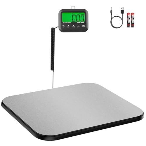 Heavy Duty Digital Postal Shipping Scale 440 lbs/10g Accuracy with Tare & Counting