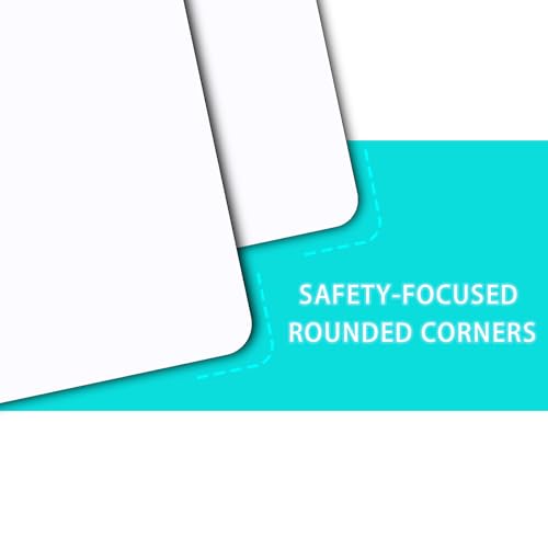 VPJ Double Sided Portable White Board 9x12 Inches - Listing 2, Mini Dry Erase Board with Markers & Erasers
