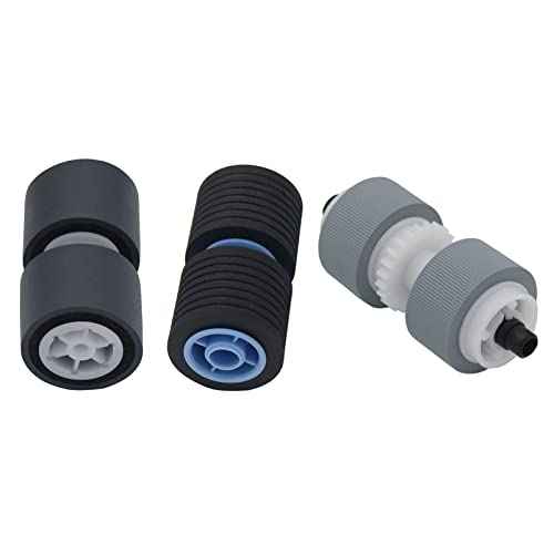 Intendvision Replacement Scanner Roller Kit Compatible with for DR-G1100 DR-G1130 DR-G2090 DR-G2110 DR-G2140 8262B001AA, Brake Roller and Pick Roller Set