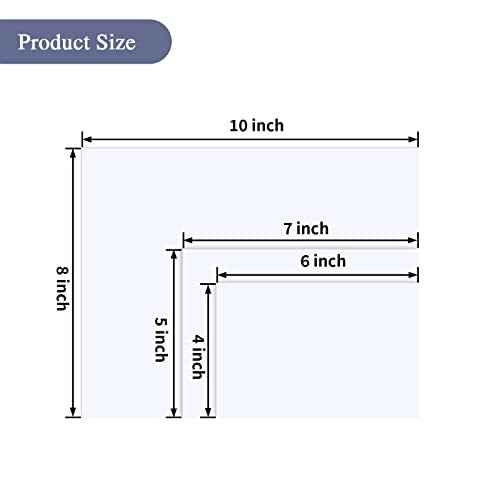 ZBEIVAN Photo Paper 4x6, 5x7, 8x10 inch, Glossy Photo Papers 150 Sheets, Inkjet Printer Photo Paper for Dye Ink, 200 GSM (50 Sheets of each size 4x6, 5x7, 8x10)