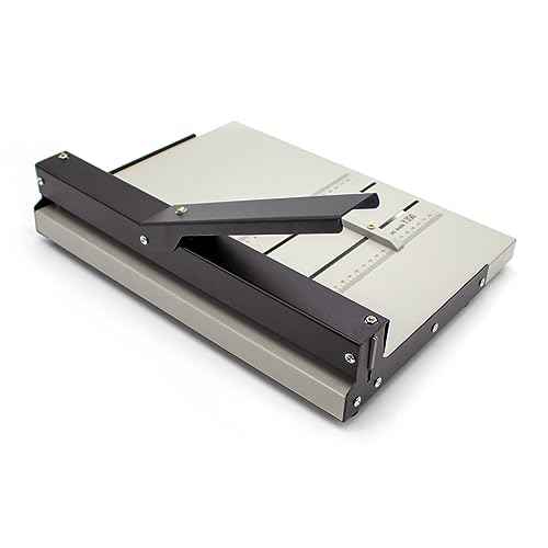 Manual Paper Creaser Creasing Machine, Manual Folding Machine Paper Grater for Slit Length 351MM Y350
