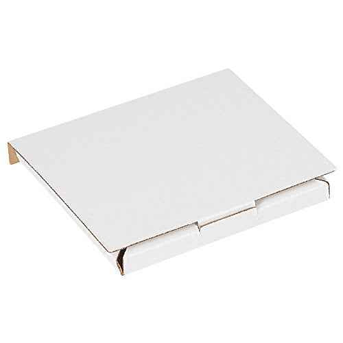 Aviditi MLRCD Corrugated CD Mailer, 5-5/8" Length x 5" Width x 7/16" Height, White (Bundle of 50)