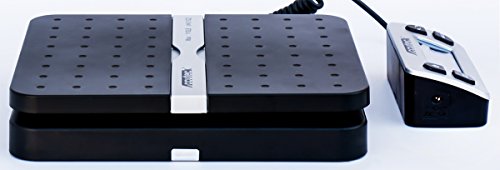 Accuteck Black Digital Postal Scale 110 lbs, 0.1 oz Accuracy with Remote Display & USB