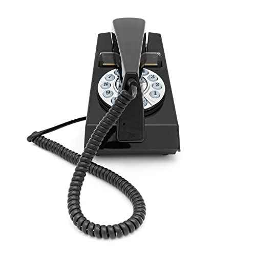 GPO GPOTRMB Trim Telephone Desktop Push-Button Telephone (Black)