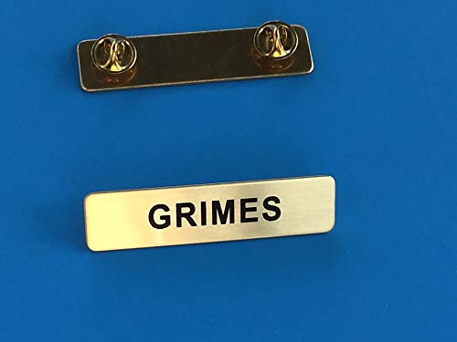Metal Name Badges Engraved Police Fire Military | Better Badges
