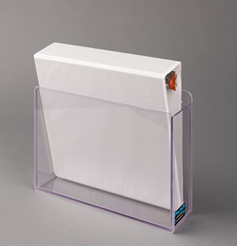 Poltex 3-Ring Binder Holder Magnet Mount - Durable PETG Organizer