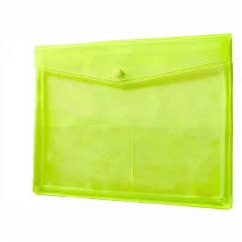 King Jim CH5366T Bag-in-Bag Cheer Bag, A4, Yellow