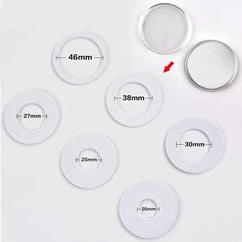 Coin Capsules 46mm with Foam Gasket and Plastic Storage Organizer Box, 6 Sizes (20/25/27/30/38/46 mm) Coins Collector Case Holder for Collection Supplies-168 Pieces