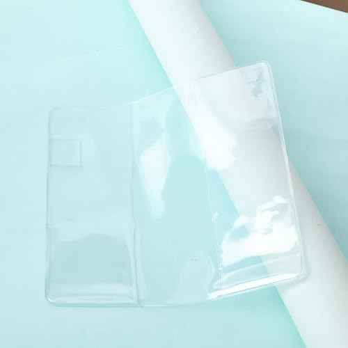 weeks clear cover. planner cover protector.clear book cover. clear plastic book cover sleeves for 7.68 x 3.8 inches