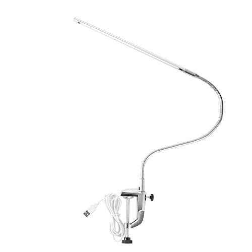 YUYTE Lampara para Mesa De Manicura Profesional, Adjustable USB LED Clip Desk Lamp, Table Lamps LED Light Study Light for Reading, Study, Light,Beauty Manicure