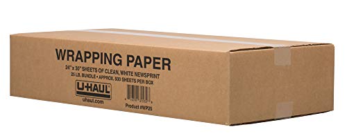 U-Haul Newsprint Packing Paper For Moving and Shipping - 500 sheets