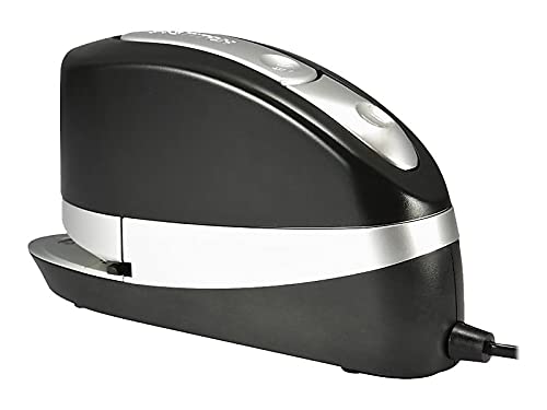 Bostitch Office Impulse 20 Sheet Executive Electric Stapler - Heavy Duty, No-Jam, (20SUITE-BLK), Black/Silver