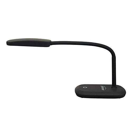 SUNBEAM Flexible Neck LED Desk LAMP Adjustable Light Energy Star Black