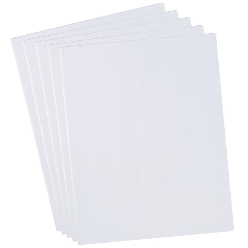 UCreate White Foam Board 22 x 28 Inches - 5 Sheets for Crafts & Projects