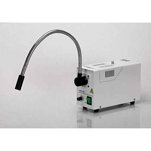 AmScope FB-SL Fiber Optic Single Gooseneck Attachment for Illuminator