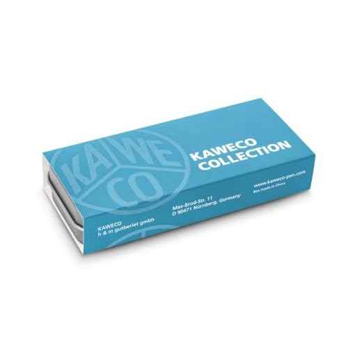 Kaweco COLLECTION Fountain Pen Liliput Blue I Premium Aluminium Fountain Pen with Steel Nib for Ink Cartridges I Exclusive Pen 12.4 cm I Nib: M (Medium)