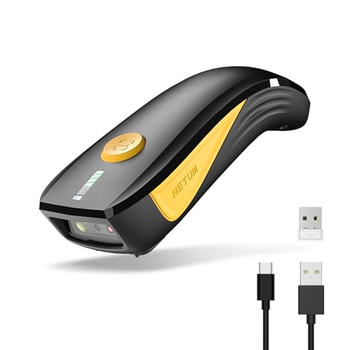 NETUM CS7501 QR Code Scanner Portable Bluetooth 1D/2D Barcode Scanner