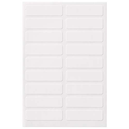 Avery No-Iron Fabric Labels 1/2" x 1-3/4" Waterproof & Washer Safe - 54 Labels
