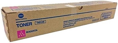 Konica Minolta Magenta Toner Cartridge TN514M - High Yield 26K for Bizhub C458/C558/C658
