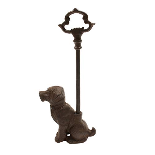 Treasure Gurus Cast Iron Heavy Pet Dog Portable Door Porter Stopper Blocker Jam Stop Doorstop