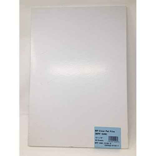 DURICO Translucent Pet 5.3mil (135micron) Inkjet Film in Sheets for Screen Printing (13X19 IN)
