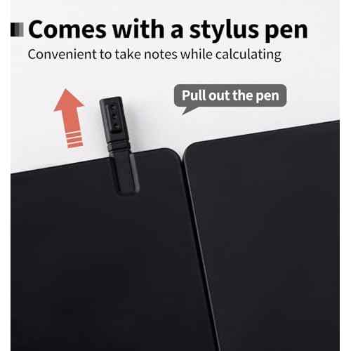 Scientific Calculators for Students, Office Desktop Calculators, 240 Computing Functions, Small Calculator with Notepad, Ideal for Middle High School Students and Teachers (Black)
