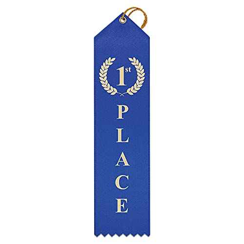 Hodges Badge - 75 Pack - 1st 2nd 3rd Place Award Ribbons (25 Each) - Made in USA