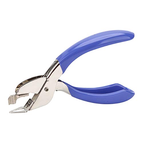 ASPERFFORT Blue Staple Remover Tool - Heavy-Duty Office/School Pin Puller