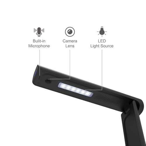 VIISAN 16MP Document Camera for Schools & Office, Portable USB Scanner with OCR & TTS