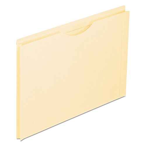 Pendaflex 23100 Pendaflex Double-Ply Tabbed File Jacket w/1" Expansion, Lgl, Manila, 50/Bx