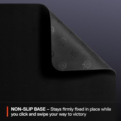 SteelSeries QcK Medium Gaming Mousepad Black - Professional Esports Surface