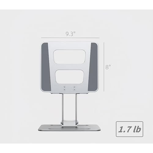 15.6 Inch Portable Monitor Stand for KYY, MNN, ARZOPA, VILVA, InnoView, KOORUI, ForHelp, Echo Show 15 - Aluminum Alloy Tablet Laptop Stand