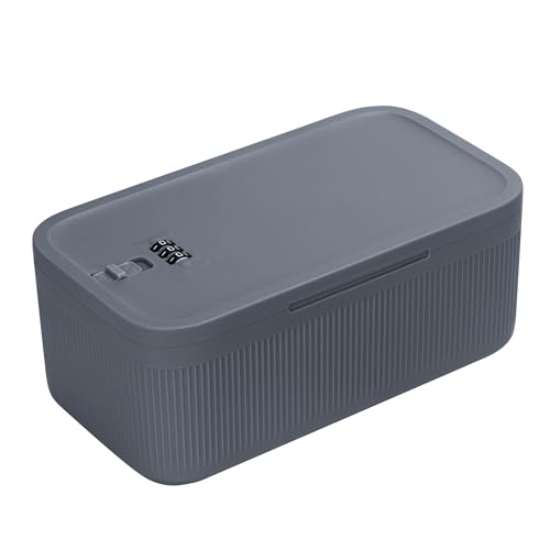 Medication Lock Box, Small Lockable Storage Box Portable Safe