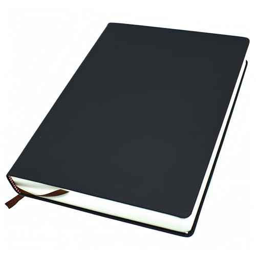 jooact Thick Sketchbook 660 Pages Notebook Soft Faux Leather Cover Journal 80GSM Paper Notepad Drawing Book Memo Writing Sketch Pad Diary Notebook