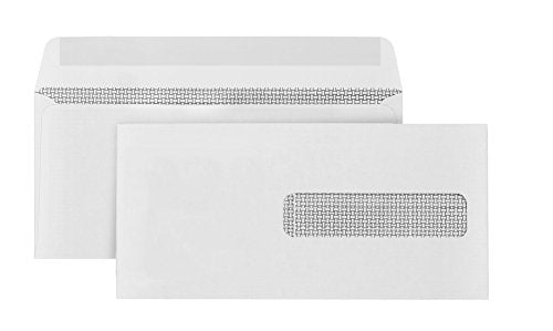 Blue Summit Supplies 500 CMS Self Seal Claim Envelopes 4 1/2 x 9 1/2 Inches for CMS 1500 Forms