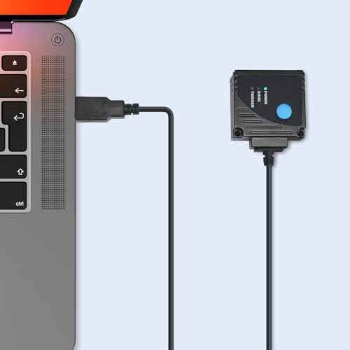 MUNBYN 2D Embedded Fixed Mount Barcode Scanner Scan Engine, Ultra-Rugged 1D 2D QR Barcode Reader Mini-Size, Suitable for Express and Factory Assembly Line Working(Only USB Port)