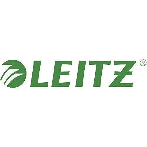 Leitz A4 Pressboard Desk File Organizer with 12 Compartments Black