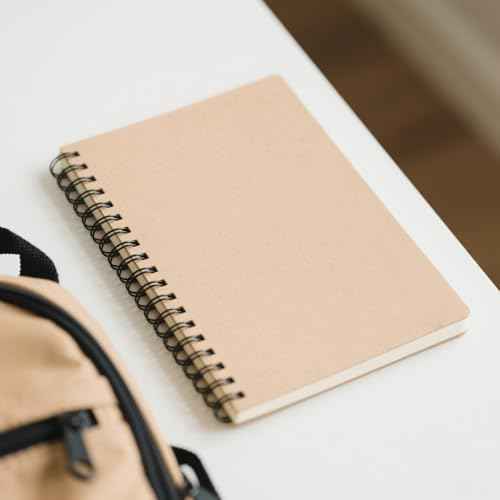 HOZEON 25 Pack A5 Unlined Spiral Notebook, 8.3 x 6 Inches Blank Sketch Books, Journal Notebooks with Kraft Cover, 100gsm Notepads Bulk for Office, School, Travel, 60 Sheets / 120 Pages, Brown