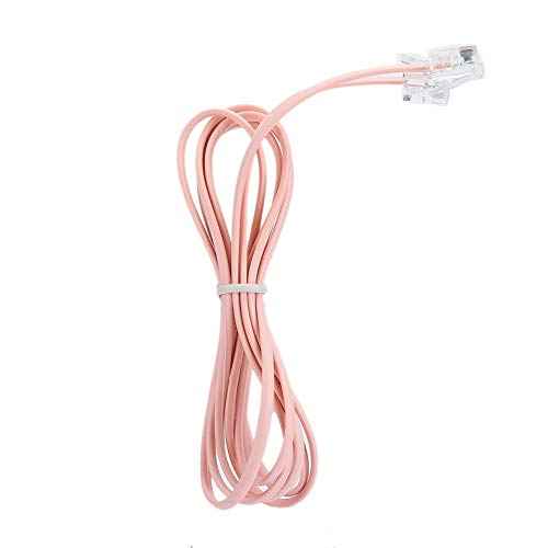 Vikye Landline Phone, European Style Home Telephone, Fashionable Pink Lips Shape Desktop Landline Phone Creative Telephone for Home and Office Use(Pink)