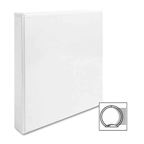 Business Source 1" Round-Ring View Binder