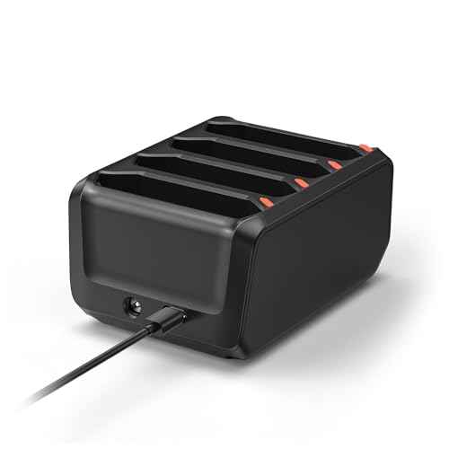 Battery Charger for Zebra Symbol TC70 TC72 TC75 TC77 TC700h TC700k TC720l TC75x TC75EK TC75AH TC75GK TC700H TC700K TC77HL, 4-Slot Charging Cradle Charging Accessories for Scanner