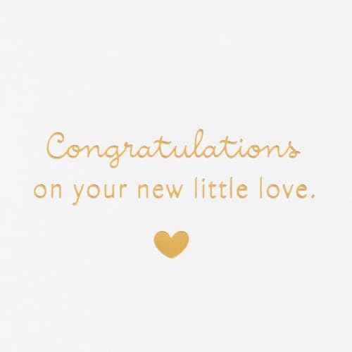 Hallmark Baby Shower Card for New Parents (World Is Never the Same) Welcome New Baby, Congratulations, Gender Reveal