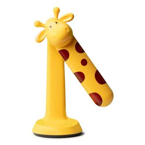 Fun Desk Lamp for Kids, Dimmable, Bright LED Study Light for Desk, Cute Giraffe Lamp for Kids Room Decor, Back to School Supplies, Funny Gift Idea for Boys, Girls, Teens, Yellow