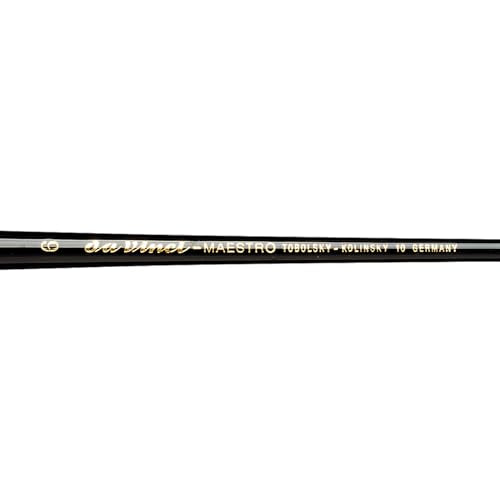 da Vinci Watercolor Series 10 Maestro Paint Brush, Round Kolinsky Red Sable, Size 6