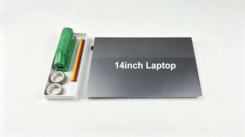 Amazon Basics Rectangular Plastic Desk Organizer Half Accessory Tray White 9.4" x 3.3" x 1"