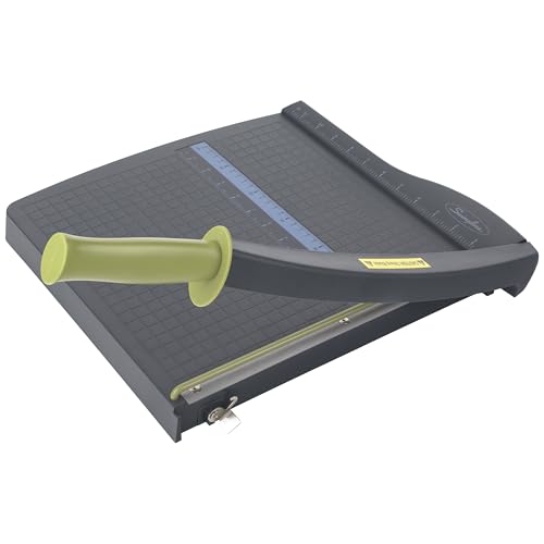 Swingline Paper Cutter Guillotine Trimmer 12-inch Cut Length 10 Sheets, ClassicCut Lite (9312) - Office & Home Use