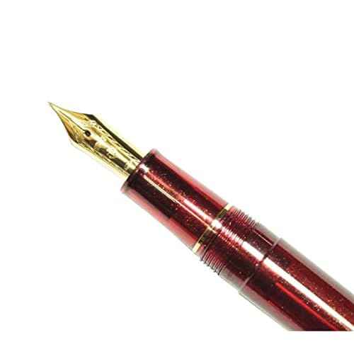 Shikiori Moonlit Night Water Surface Night-burning Fine Point 11-0558-202 With Kanji LOVE Sticker, Red, 5.78 x 0.47 x 0.39 in
