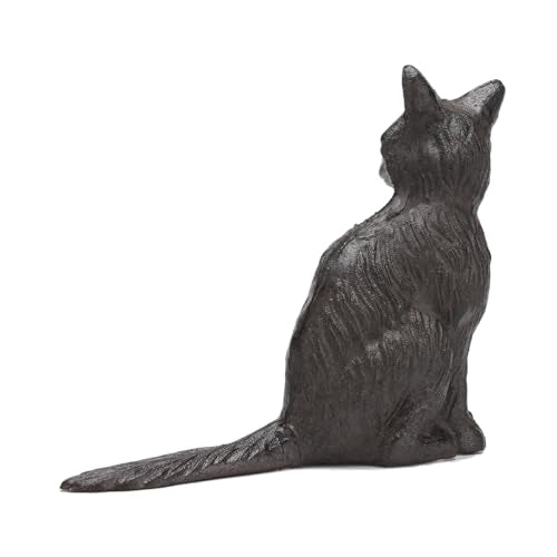 BRASSTAR Cast Iron Animal Door Stopper Fox Shape Heavy Duty Door Window Holder Home Office Shop Farm Manor Decoration Utility Tool TQGJPT515