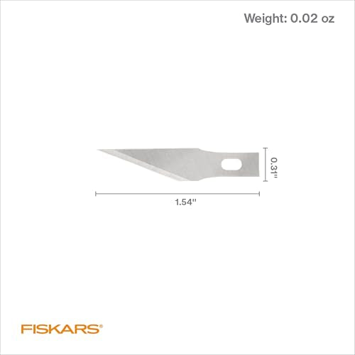 Fiskars #11 Craft Knife Replacement Blades - 5 Pack for Precision Cutting